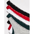 thumbnail image 3 of Calvin Klein String en Coton Logo Signature pour Femmes, Blanc/noir/gris Chiné/temper/polarité, Moyen, 3 of 3