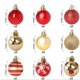 thumbnail image 5 of 50 piezas de adornos de bolas de Navidad, pintura, colgantes para árboles de Navidad, adornos decorativos inastillables, 5 of 5