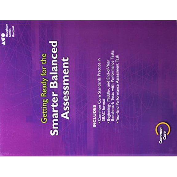 Pre-Owned Go Math! Sbac Test Prep Student Edition Grade 3, (Paperback)