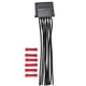 thumbnail image 1 of Telar de cableado de resistencia de ventilador de coche con conector 8200729298 ABS reemplazo para RENAULT SCENIC/GRAND SCENIC/MEGANE MK2, 1 of 5