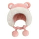 thumbnail image 4 of Gorro de invierno con orejeras, moderno gorro con orejeras, grueso y protector para los oídos. Rosa, 4 of 7