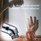 thumbnail image 3 of Naiovety Adaptador de ducha de mano pequeño Universal, cabezal rociador de operación Simple, adaptadores conectados, accesorios de baño, Suministros de limpieza para el hogar, 3 of 6