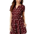 thumbnail image 3 of Maison Jules Womens Floral Fit & Flare Dress, 3 of 3