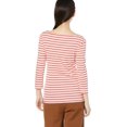 thumbnail image 3 of walmart Essentials Womens 3/4 Sleeve Boatneck T-Shirt, 3 of 6