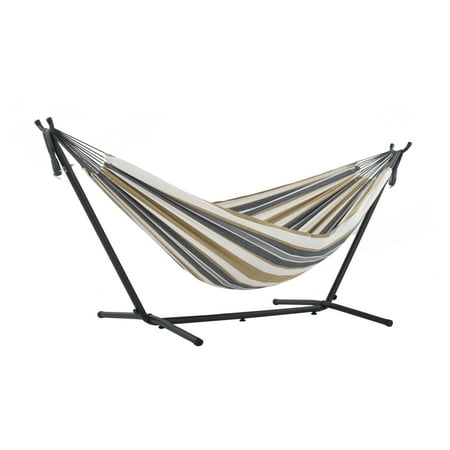 Vivere Free Standing Hammock  Brown