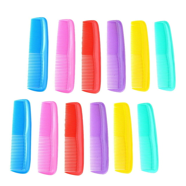 FOMIYES 12Ud Peines Pequeños Para De Plástico Con Ergonómico Ideal Para Hogar Y Viaje