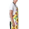 thumbnail image 3 of Naloa Sunflowers Apron Kitchen Aprons with Pockets for Women Men Chef, 3 of 8
