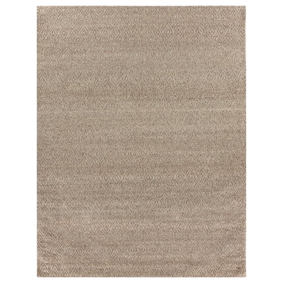 Exquisite Rugs Area Rug Woven 6X9 Handmade Handwoven New Zealand Wool Beige