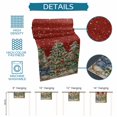 thumbnail image 7 of Table Runners 90 Inches Long Dress Scarves, Red Christmas Tree Farmhouse Coffee/Dining/Kitchen Table Runner for Living Room, Xmas Tree Snowflake Bunny 13x90 Inch, 7 of 7