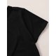 thumbnail image 4 of Girls' "Happy Last of School" Graphic T-Shirt - Soft, Breathable Cotton Crewneck with Colorful Letter Print, Casual Short Sleeve Top for Spring & Summer, Casual Wear | Playful Design, 4 of 6