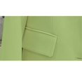 thumbnail image 5 of Womens Blazer, Yigetop Womens Casual Jacket Pockets Long Sleeve Open Front Button Work Lapel Button Jacket Oversized Blazers for Women Green2 S, 5 of 9
