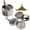 Silver, variant on Nut and Hard Spice Grinder for Nutmeg Ginger Rock Salt and Peppercorn Hand tools, crushers