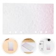 thumbnail image 1 of IDEANATEGRATE Protector Reutilizable Para Cuaderno A6 Con Cubierta Acrílica Rosa Transparente Para Planificador, 1 of 8