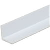Plastruct Styrene Structural Angles - Pkg of 4, 5/16" H x 5/16" W x 24" L