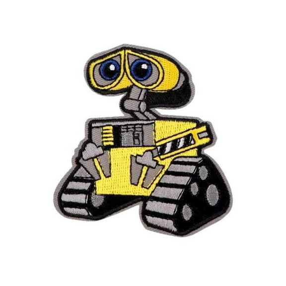 Wall-E Robot Cartoon Character 3 Inch Tall Iron on Patch