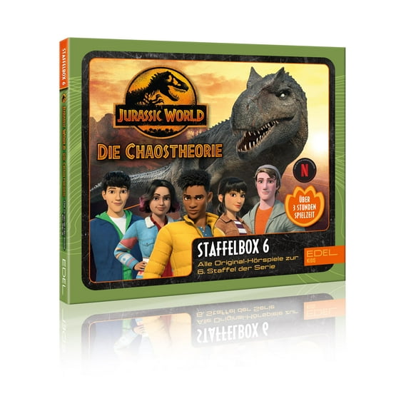 Jurassic World-Neue Abenteuer Jurassic World - Chaostheorie Staffelbox 6 (Folge 16 - 18) (CD)