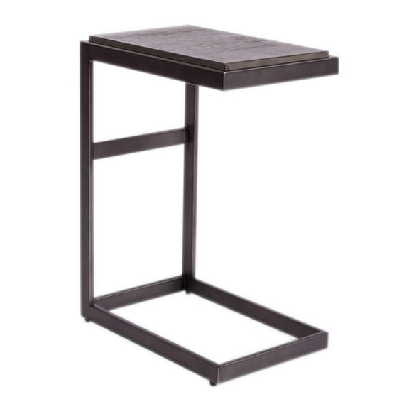Pemberly Row Modern Modern Wood Laptop Table in Brown