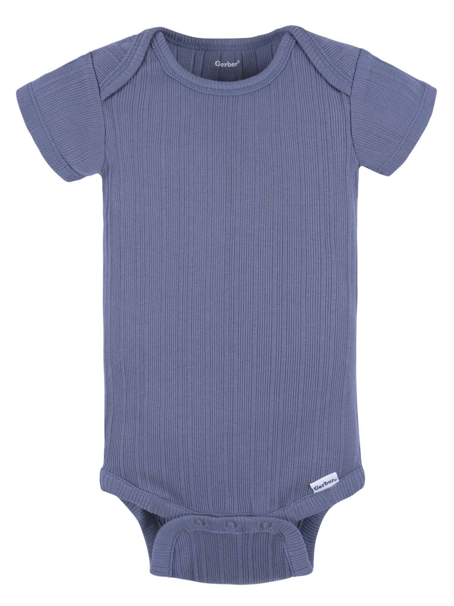 Gerber Baby Neutral Short Sleeve Onesies, 3-Pack, Sizes Newborn - 24 Months
