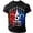 A013, variant on 250th Anniversary Usa Shirt Short Sleeve Mens Shirts American Flag America 250 Merchandise Independence Day Graphic Tees