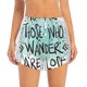 thumbnail image 2 of Balery Not All Who Wander Are Lost1 Pantalones cortos deportivos para mujer con forro y dos bolsillos, elásticos, para entrenamiento, gimnasio, yoga-XX-Large, 2 of 7