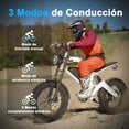 thumbnail image 4 of Bicicleta Eléctrica Honey Whale K6 Pro Blanco, 4 of 4