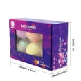 thumbnail image 4 of Bath Bomb Gift Set, Handmade Bath Set, Bath Additive, Wellness, Relaxation, 6 Bath Balls, 4 of 4