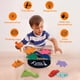 thumbnail image 4 of Bloques de madera apilables, juegos Montessori, bloques de equilibrio, desarrollo de la motricidad fina, juguetes de actividades para niñas de 3 a 12 años, mundo de los dinosaurios, 4 of 5