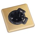 thumbnail image 4 of Wall Outlet, Bronze 250V Wall Socket  For Office Hotel For Parking Lots For Bedroom Kitchen, 4 of 8