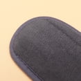 thumbnail image 4 of WEAVILUX Memory Foam Bathroom Rug with Non- Backing, Soft Absorbent Toilet Mat in Dark Grey, 4 of 4