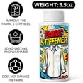 thumbnail image 2 of Fabric Stiffener, 3.5 fl oz / 100 ml Fabric Stiffening with High Elasticity for Cotton, Polyester, Nylon and Blends, for Rug Backing, Ribbons, Curtains, Flowers (3.5 fl oz / 100 ml), 2 of 8