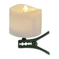 thumbnail image 2 of Viflosae Sales Items for the Day 9PC Remote Control Timing Plastic Flashing Candle Light With Clip,LED Tea Lamp, 2 Buttons Remote Control Flashing Control On-off, Timing Function, Halloween Todays De, 2 of 9