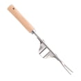 thumbnail image 2 of Weeder 2025 de acero inoxidable, herramientas de jardín, Weeder con mango de madera, Weeder rápido, 2 of 4