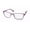 plum, variant on LISA LOEB AIR CAT EYE EYEGLASS FRAME/GLASSES STAINLESS STEEL METALLIC ARMS SLEEK