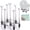 1p, variant on Cup Drying Rack, Drinking Glass and Sports Bottle Drainer Stand, Plastic Bag DryeRetractable r with Non-Slip Bottom for Kitchen Countertop