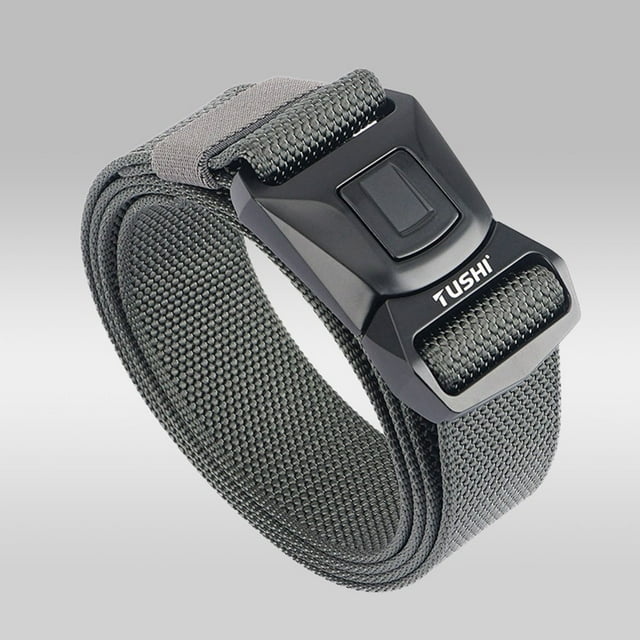 Men Belt Adjustable Length Multifunctional Wearproof Breathable Outdoor Sports Belt