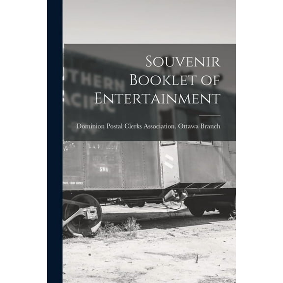 Souvenir Booklet of Entertainment [microform] (Paperback)