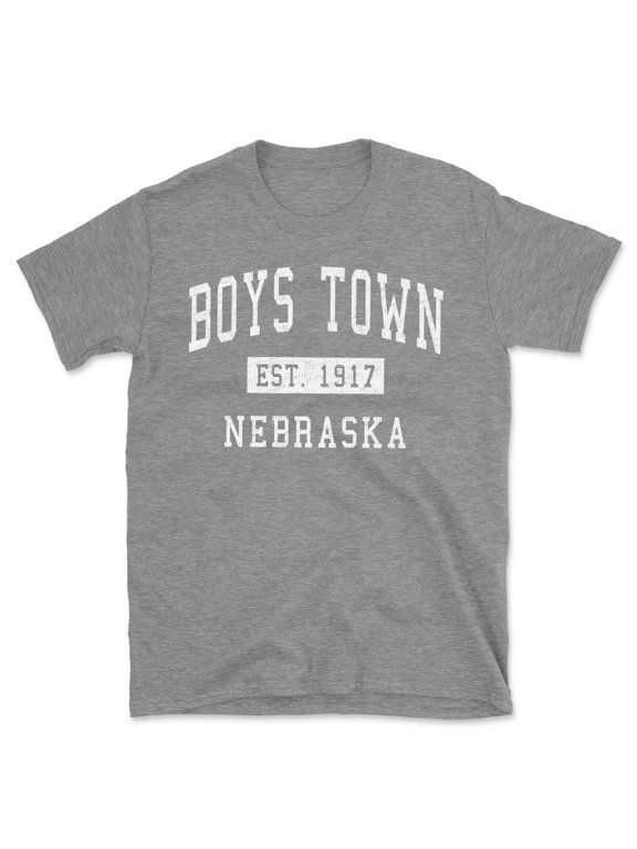 Boys Town Nebraska Classic Established Men's Cotton T-Shirt
