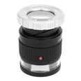 thumbnail image 1 of LED Scale Loupe 30X Adjustable Magnification Magnifier Metal Cylinder Type Mirror with Scale Small Size Reading Mirror Jewelry Magnifier with 3 LED Lights 3 UV Lights Black, 1 of 7