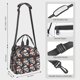 thumbnail image 2 of Easygdp rock record Skull artist Caja de Almuerzo para Mujeres y Hombres, Bolsa de Almuerzo Insulada, Bolsas Reutilizables Impermeables para Viajes, Trabajo y Picnics, 2 of 7