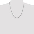 thumbnail image 4 of Primal Gold 10 Karat White Gold 3.35mm Diamond-cut Quadruple Rope Chain, 4 of 4