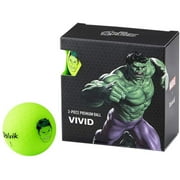 Volvik Marvel Golf Balls 4 Pack, The Hulk