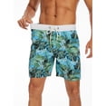 thumbnail image 4 of DAKIMOE Mens Swim Trunks with Compression Liner Quick Dry Sports Beach Shorts for Men Swimming Board Shorts Bathing Suits with Pockets Swimwear Surfing S to XL, 4 of 10