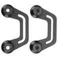 thumbnail image 4 of A Pillar Light Bracket, Scratch Proof Anodized Heat Resistant Hood Light Mount Pair Strong Support With Sliding Rail For Car Black, 4 of 8