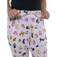 thumbnail image 4 of Womens & Women's Plus Size Disney Cats Pajama Pants Loungewear Pink, 4 of 8