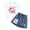 White, variant on Kid Girls Clothes Outfits Bee T-Shirt + 2 In 1 Denim Short Skort Summer Clothing Set, Size 3-7 Years (5 Years,White)