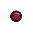 thumbnail image 1 of LED small round light truck truck side light signal light trailer RV warning light turn indicator 12-24V (red) 3, 1 of 5