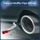 thumbnail image 2 of Silenciador de escape Turbo Sound Unique Bargains, silbato de tubo trasero para automóvil y motocicleta, fabricante de rugido de aluminio, 1 juego S Rojo, 2 of 7