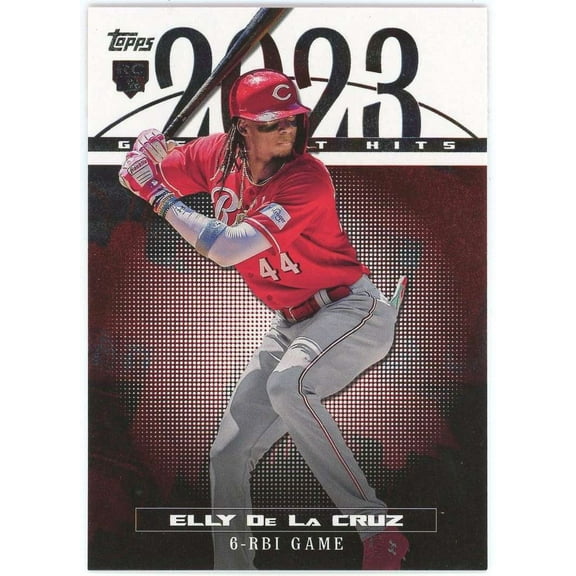 MLB 2024 Topps Series 1 Greatest Hits Elly De La Cruz #23GH-25 (Rookie)