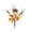 Style A, variant on TINGXIN Fall Floral Stems, Fall Artificial Flowers with Pumpkins, Wire-Reinforced Bendable Stems, for Vases/Wreaths/Centerpieces, Thanksgiving, Halloween, (Style A)