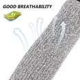 thumbnail image 3 of WEUVEB Cubrebrazos Protector Gris Anti Corte Con Ajuste Universal Cómodo Y Resistente, 3 of 5